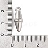 Non-Tarnish 304 Stainless Steel Pendants STAS-Z077-02P-3