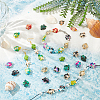 108Pcs 9 Colors Synthetic Turquoise Dyed Beads G-NB0005-43-5