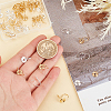 60Pcs 2 Colors Brass Spiral Clip-on Earrings for Women FIND-DC0001-85-3