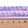 Crackle Glass Beads X1-GLAA-N009-8mm-08-4