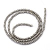 Faceted Rondelle Full Rainbow Plated Electroplate Glass Beads Strands X-EGLA-M004-2mm-A04-3
