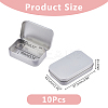Tinplate Storage Box CON-WH0088-66-2