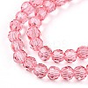 Baking Paint Transparent Glass Beads Strands DGLA-A035-T4mm-D01-3