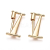 Brass Screw Carabiner Lock Charms KK-I663-01G-I-1