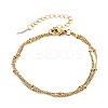 304 Stainless Steel Multi-strand Bracelets LS-BJEW-Q051-02G-A-4
