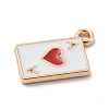 Alloy Enamel Pendants ENAM-A008-05KCG-01-2