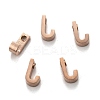 Ion Plating(IP) 304 Stainless Steel Charms STAS-K216-41J-RG-3