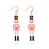 Christmas Theme Acrylic Human Dangle Earrings FS-WGA2E6F-06-1