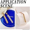 18Pcs 3 Colors 304 Stainless Steel Pendant Cabochon Settings FIND-AR0004-95-7