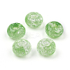 Transparent Crackle Acrylic Beads MACR-E025-30I-1