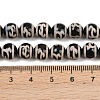 Tibetan Style dZi Beads Strands G-G328-A03-8mm-5