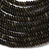 Natural Golden Sheen Obsidian Beads Strands G-L635-A11-4x2mm-01-5