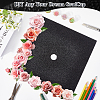 Square EVA Glitter Graduation Cap Topper Stickers DIY-WH20053-05C-3