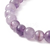 Natural & Synthetic Gemstone Beads Stretch Bracelets BJEW-JB09206-6