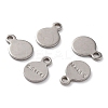 Non-Tarnish 201 Stainless Steel Charms STAS-K259-11P-3