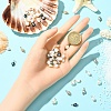 10Pcs Natural Cultured Freshwater Pearl Rice Charms PALLOY-YW00075-5