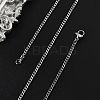 Non-Tarnish 304 Stainless Steel Curb Chain Necklaces LS-NJEW-L162-01C-P-4