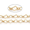 Alloy Teardrop with Twining Chains LCHA-T001-12G-2