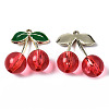 Alloy Enamel Pendants X-ENAM-N056-185B-3