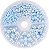 Imitation Pearl Acrylic Beads OACR-PH0001-05C-WH-1