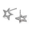 Non-Tarnish 304 Stainless Steel Stud Earrings EJEW-M242-01C-P-2