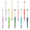 9Pcs 9 Colors UV Plated Plastic Ball-Point Pen AJEW-TA0001-83-2