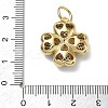 Brass Micro Pave Cubic Zirconia Pendants KK-CBA56EF-29G-02-3