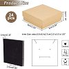 Kraft Paper Cardboard Jewelry Boxes LS-CBOX-WH0001-D05-4