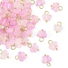 50Pcs Butterfly Acrylic Charms HJEW-YW00234-04-1