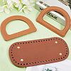 CutHollow 1Pc Imitation Leather Bag Bottoms FIND-CL0001-09B-7