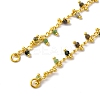 Brass Cable Chain Necklace Making KK-K337-12G-3