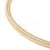Ion Plating(IP) 304 Stainless Steel Elasticity Necklaces NJEW-S433-01G-2