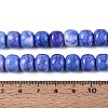Ombre Effect Dyed Glass Beads Strands GLAA-N067-01A-12-4