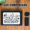 Plastic Hollow Out Drawing Painting Stencils Templates DIY-WH0396-753-3