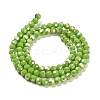 Opaque Glass Beads Stands EGLA-A035-P4mm-B15-2