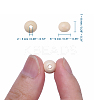Round Natural Wood Beads X-WOOD-Q017-8mm-06-LF-2