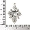 Tibetan Style Alloy Pendants PALLOY-M217-01H-AS-3