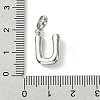 Rack Plating Brass with ABS Plastic Pearl European Dangle Charms KK-G501-02U-P-3