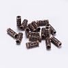 Tibetan Style Alloy Tube Beads LS-RLF0843Y-NF-2