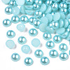 ABS Plastic Imitation Pearl Cabochons SACR-S738-6mm-Z19-1
