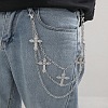 Iron 3 Layer Tassel Trousers Chains WG053FD-04-1