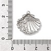 304 Stainless Steel Pendants STAS-A126-03E-GP-3