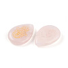 Natural Rose Quartz Pendants G-N345-05E-2