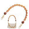 1Pc Resin Oval Link Purse Chains with Alloy Clasps FIND-PH0028-19A-1