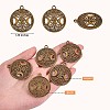 60Pcs Life of Tree Moon Charm Pendant Triple Moon Goddess Pendant Ancient Bronze for Jewelry Necklace Earring Making crafts JX339A-7
