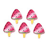Transparent Resin Cabochons CRES-T025-15-1