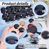 50Pcs Flat Back Acrylic Rhinestone Cabochons OACR-OC0001-15C-4