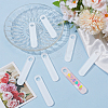 8Pcs Acrylic Heat Transfer Big Pendants FIND-SP0003-10B-3