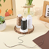 3 Rolls 3 3 Colors Flat Waxed Polyester Cord OCOR-CL0001-12B-4