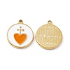 PVD Vacuum Plating 201 Stainless Steel Pendants STAS-J401-VC1030-1